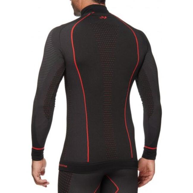 Six2 Maglia Termica Moto Black/red Unisex